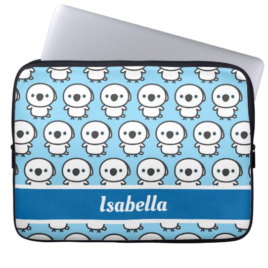 Umbrella Cockatoo Laptopschutzhülle (Vorderseite)