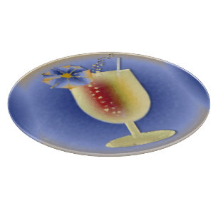 Umbrella Cocktail Schneidebrett