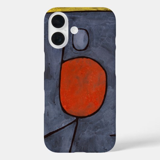 Umbrella Dreams Abstrakt iPhone Case von Paul Klee (Rückseite)