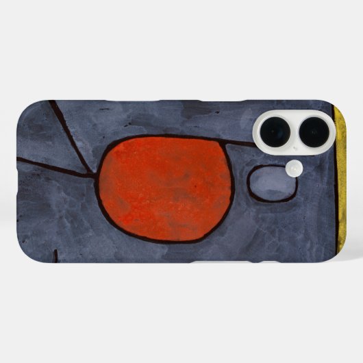 Umbrella Dreams Abstrakt iPhone Case von Paul Klee (Rückseite (Horizontal))