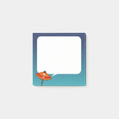 Umbrella Ghost Yokai: Karakasa-obake-Sprechblase Post-it Klebezettel (Vorderseite)