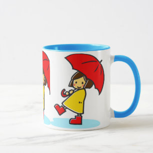 Umbrella Girl Tasse