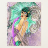 Umbrella Lady Planner Planer (Vorderseite)