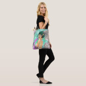 Umbrella Lady Tote Bag Tasche (Am Model)