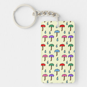 Umbrella Pattern Schlüsselanhänger