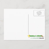 Umbrella Postcard Postkarte (Rückseite)