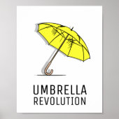 Umbrella Revolution - Hongkong Poster (Vorne)