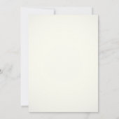 Umbrella White Gray Lemons Cartoon Babydusche Einladung (Rückseite)