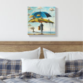 Umbrella World Leinwanddruck (Insitu (Schlafzimmer))