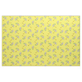 Umbrellas auf gelben Stoffen Stoff (Yard (91,4 cm))