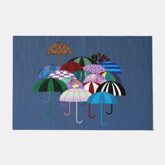 Umbrellas Doormat Fußmatte (Vorderseite)