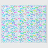 Umbrellas Geschenkpapier (Flach)