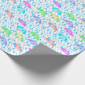 Umbrellas Geschenkpapier (Ecke)