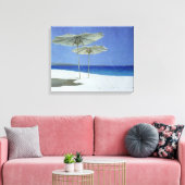 Umbrellas Griechenland 1995 Leinwanddruck (Insitu (Wohnzimmer))