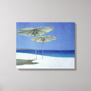 Umbrellas Griechenland 1995 Leinwanddruck