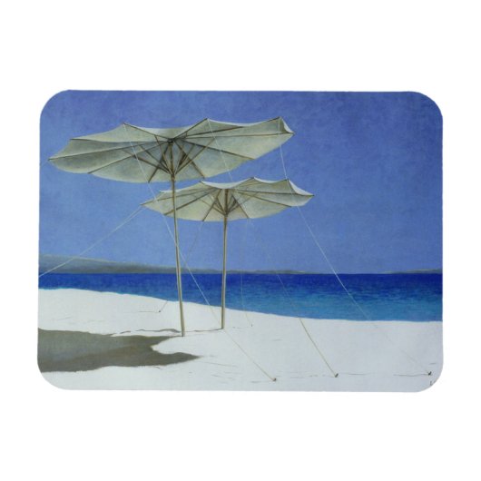 Umbrellas Griechenland 1995 Magnet (Horizontal)