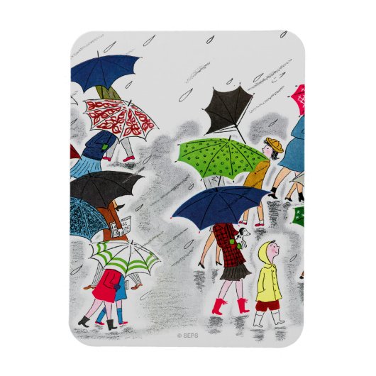 Umbrellas Magnet (Vertikal)
