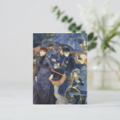 Umbrellas Pierre-Auguste Renoir Mutter Day Card Postkarte (Stehend Vorderseite)