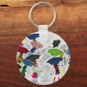 Umbrellas Schlüsselanhänger (Vorderseite)