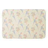 Umbrellas und Herbstblätter Badematte (Vorderseite)