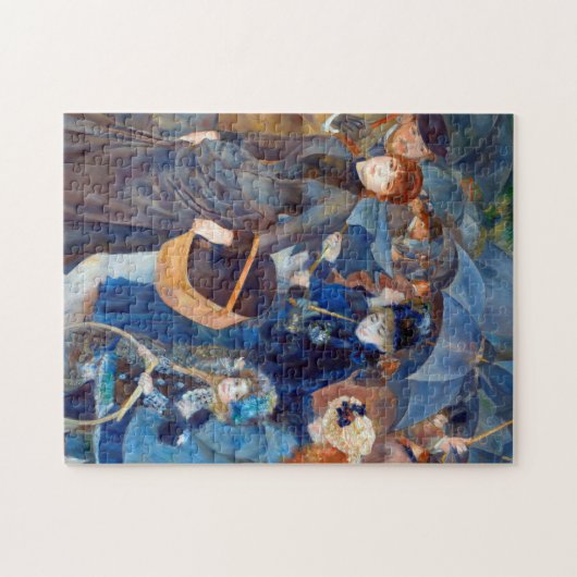 Umbrellas von Pierre-Auguste Renoir Puzzle (Horizontal)