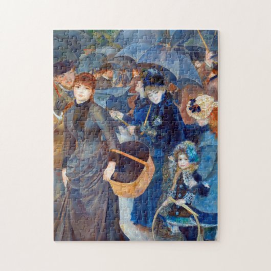 Umbrellas von Pierre-Auguste Renoir Puzzle (Vertikal)