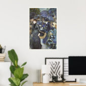 Umbrellas von Pierre Renoir, Vintager Impressionis Poster (Heimbüro)