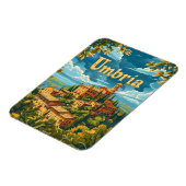 Umbrien Italien Magnet (Linke Seite)