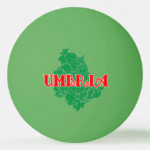 Umbrien Tischtennisball (Vorderseite)
