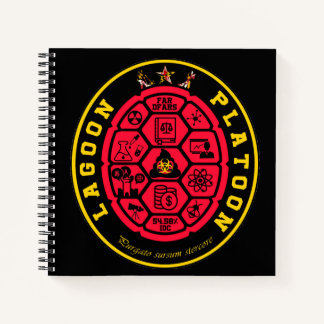 UMD Lagoon Platoon Notebook Notizblock