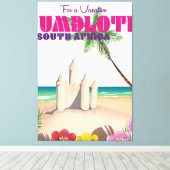Umdloti Südafrika Reiseplakat Leinwanddruck (Insitu (Holzboden))