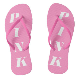 umdrehe Flops, ähnlich wie Havaianas®- PINK Badesandalen