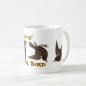Umdrehen des Vogels Kaffeetasse (VorderseiteRechts)