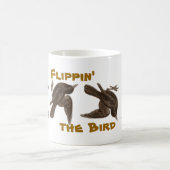 Umdrehen des Vogels Kaffeetasse (Mittel)