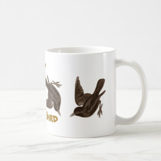 Umdrehen des Vogels Kaffeetasse (Rechts)