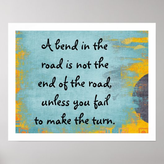 Umdrehen Poster (Vorne)