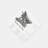 Umdrehung der Bull-Servietten Serviette (Ecke)