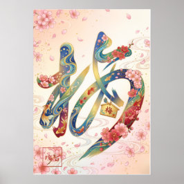 Ume: Japanese Plum & Goldfish Elegance Ar260050262 Poster