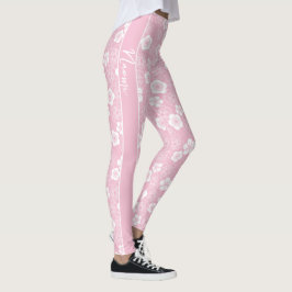 Ume | Japanisches Pflaumenmuster KIMONO Leggings