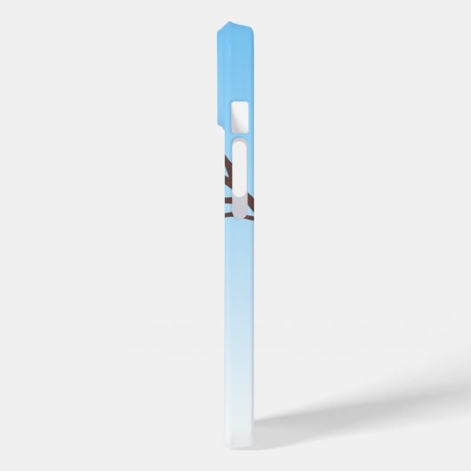 Ume Kokeshi Doll - Japanisch Geisha Girl Blue Case-Mate iPhone Hülle (Rückseite / Links)