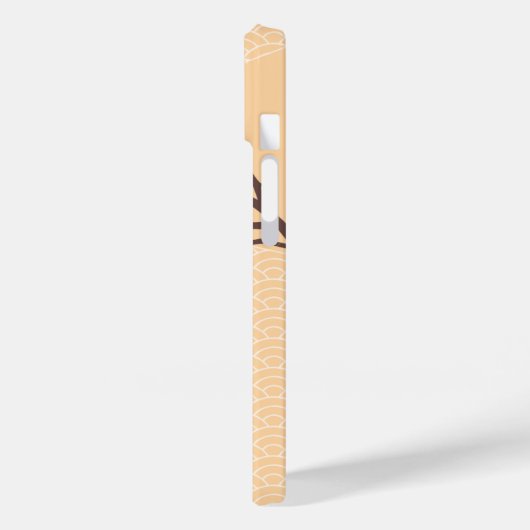 Ume Kokeshi Doll - Japanisch Peach Geisha Girl Case-Mate iPhone Hülle (Rückseite / Links)