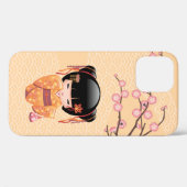 Ume Kokeshi Doll - Japanisch Peach Geisha Girl Case-Mate iPhone Hülle (Rückseite (Horizontal))