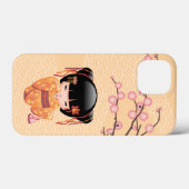 Ume Kokeshi Doll - Japanisch Peach Geisha Girl Case-Mate iPhone Hülle (Rückseite (Horizontal))
