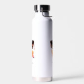 Ume Kokeshi Doll - Japanisch Peach Geisha Girl Trinkflasche (Links)