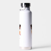 Ume Kokeshi Doll - Japanisch Peach Geisha Girl Trinkflasche (Rechts)