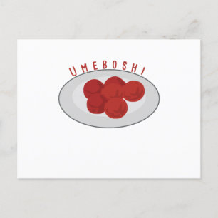 Umeboshi Postkarte