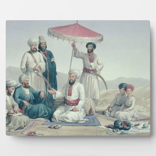 Umeer Dost Mohammed Khan, from 'Characters and Cos Fotoplatte (Vorderseite)