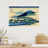 Umegawa in der Provinz Sagami Poster (Küche)