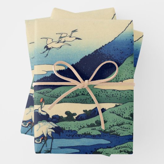 Umegawa in Sagami Province Poster Geschenkpapier Set (Beispiel)