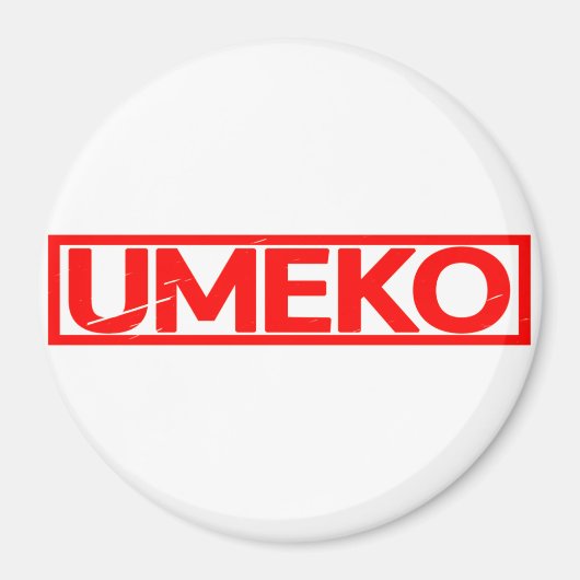 Umeko Briefmarke Magnet (Vorne)
